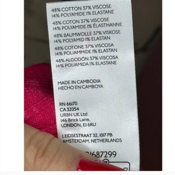 Anthropologie Pilcro Ribbed Knit Square Neck Sweater Tank top - Picture 5 of 7